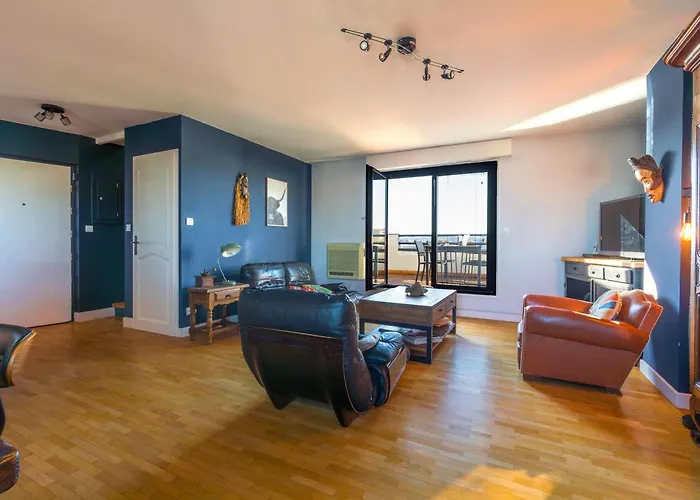 아파트 Le 8e Ciel Au Dessus De Duplex Avec Terrasse Panoramique 디종